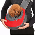 Adjustable Polyester Dog & Cat Carrier Sling Breathable Mesh Portable Bodycross Travel Bag for Small & Middle Puppies