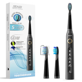 On SALES Oral Care Appliances Deep Clean Wholesale SG507 5 Modes Rechargeable Sonic Whitening Electric Toothbrush