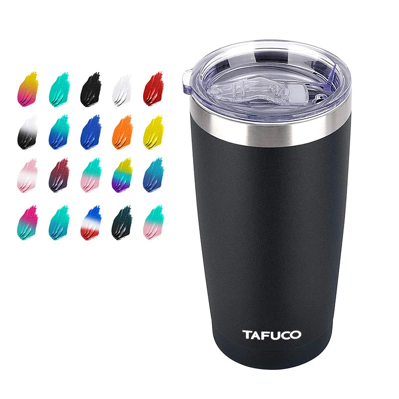Wholesale Custom Logo Stainless Steel Coffee Tumbler Insulated Vacuum Thermal Travel Mug for On-The-Go Coffee & Tea