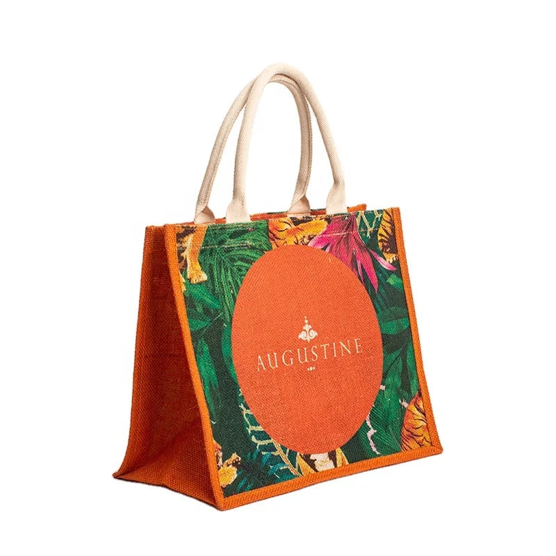 Factory Custom Cheap Jute Tote Bag Tongcheng OZIS Shopping Jute Pouch Bag Big Jute Bag