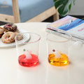 3D Bunny Cup With Ball Handle High Borosilicate Glass Juice Drinking Glass Coffee Milk Tea Mug Cup