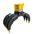 360 Degree Hydraulic Rotary Grabber Steel Machine Grabbing hay Bales Grabbing Stone Machine Grabbing Wood Holding Clip