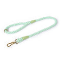 2024 Hot Trending Pet Collar Cotton Braided Comfortable Macaron Colors Dog Collars Cotton Rope Dog Collar Leash Set