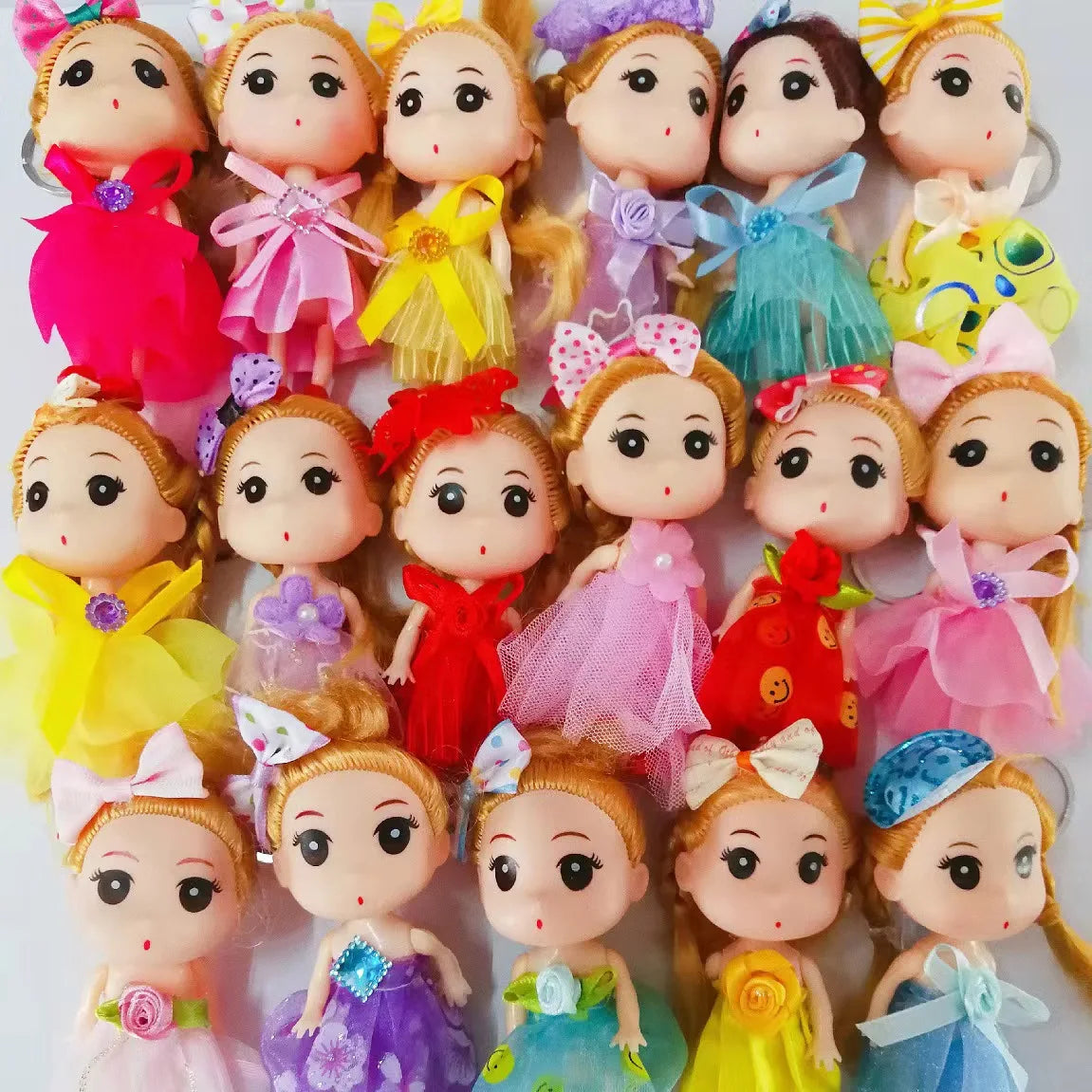 New 12cm Doll Bag Pendant Vinyl Doll Girl Doll Toy Small Gift Wholesale