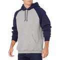 Fitspi Athletic Men's Color Block Fleece Hoodie Wholesale
