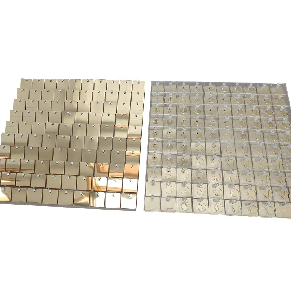 2026 Wholesale 3D Transparent Sequin Wall Panel for Wedding Event