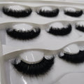 Wholesale 18mm Natural Looking Full Strip Mink Lashes 3D Eyelash Vendors Styles in Sizes 20 22 25 mm