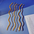 Nickel Free Stainless Steel 5mm Miami Cuban Bracelet Figaro Chain Jewelry 18k Gold Twist Rope Bracelets for Men and Women