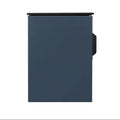 Modern Nordic Design Stainless Steel Gate Mounted Outdoor Mailbox with 50L Capacity Rustproof Easy Installation