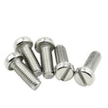 High Precision DIN84 Stainless Steel Micro Screws M0.5 M0.6 M0.8 M0.9 M1.0 Black Steel Slotted Cheese Head Metric System