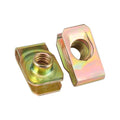 China Factory High Quality M3 M4 M6 M8 Carbon Steel Yellow Zinc Galvanized Spring U Clip Nut