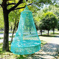 Swing Chair Factory Wholesale Outdoor and Indoor Cotton Round Bohemian Rope Hande Made Swing Chair With Tassel