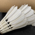 Lingmei Natural Cork Goose Feather Badminton Shuttlecock Wholesale