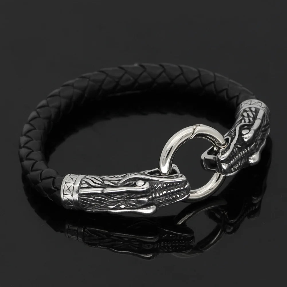 Viking Bracelet Tree of Life Nordic Viking Dragon Bracelet VK0507 Viking Bracelet