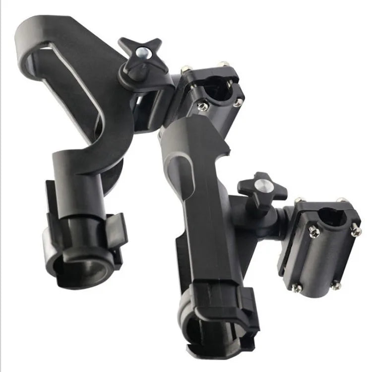 Adjustable 360 Degree Rotating Plastic Boat Kayak Fishing Rod Holder Accessories for River Fishing