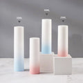 Beauty Facial Care Cosmetic Packaging 20ml 30ml 50ml New Style Pink Blue Plastic Airless Lotion Serum Pump Bottle