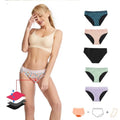 4 Layer Organic CottonSuper Absorption Leakproof Repeatable Menstrual Panties Sanitary Pants Period Panties