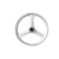 20 Inch 3 Spoke  Bike Wheels Rims Bicycle Wheels Bike Wheel Magnesium Alloy Standard  QR Front Powder Coated Rims for City Bike