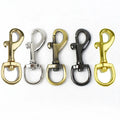 Meetee BK115 15mm Alloy Dog Hook Clasps Hardware Swivel Snap Lobster Buckle for Bag Strap Pet Leash Collar Accessory Dog Buckles