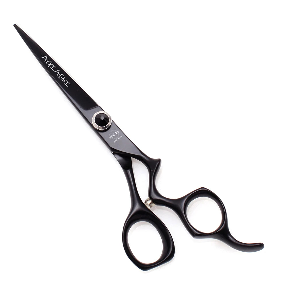 Hair Scissors 5.5'' 6" AQIABI Japan Stainless Hair Cutting Scissors Professional Thinning Shears Hairdresser Scissors A9016
