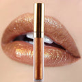 Make-up Hot Sale Spot Gold Tube Shine Lip Gloss Glaze Liquid Lipstick 12 Color Lip Gloss