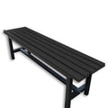 Metal Wood Plastic Stool with Gym Court Rest Patio Bench Shoe Rack for Bathroom Dressing Room & Park Use