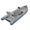 25ft RIB 760 Orca Hypalon Patrol Fiberglass Double V Hull RIB Inflatable Boat