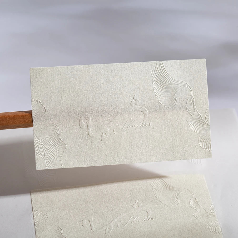 Wholesales Embossed Stickers Custom logo Luxury Texture Paper Three-dimensional Paper Stickers Self-adhesive Labels
