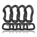 Aluminium Dog Hook Swivel Carabiner for Dog Leash Lightweight Dog Carabiner Snap Hook for Pet Keychains
