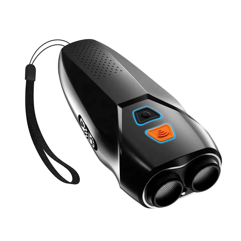 Dog Repeller Anti Barking Stop Bark Training Device LED Ultrasonic Dog Training Repellents With Flashing Light Pet Supplies