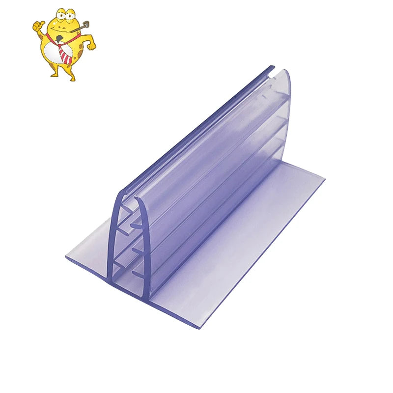 LAOHAMA Factory Direct Sale Grip PVC Plastic Price Tag Sign Label Display Holder for Supermarket