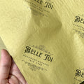 Custom Color Greaseproof Silk Paper Golden Custom Logo Printing Tissue Paper Packaging Bouquet Wrapping Paper