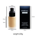 Factory Wholesale 12 Colors Face Makeup Foundation Private Label Liquid Full Coverage Liquid Foundation Waterproof