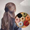 Women's Hair Clips Expandable Ponytail Holder Clip Vintage Bird Nest Shape Retractable Hair Loops Hair Accessories for Girls