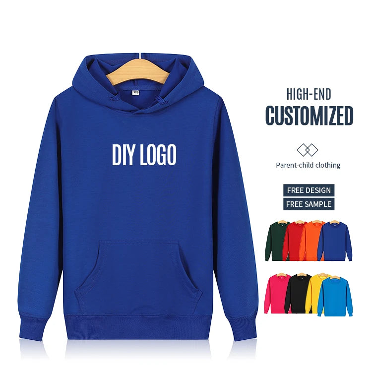 Excellent Manufacturer Selling Cotton Fabric  Hoodies Custom Men's Pullover Hooded Sweatshirts for Leisure