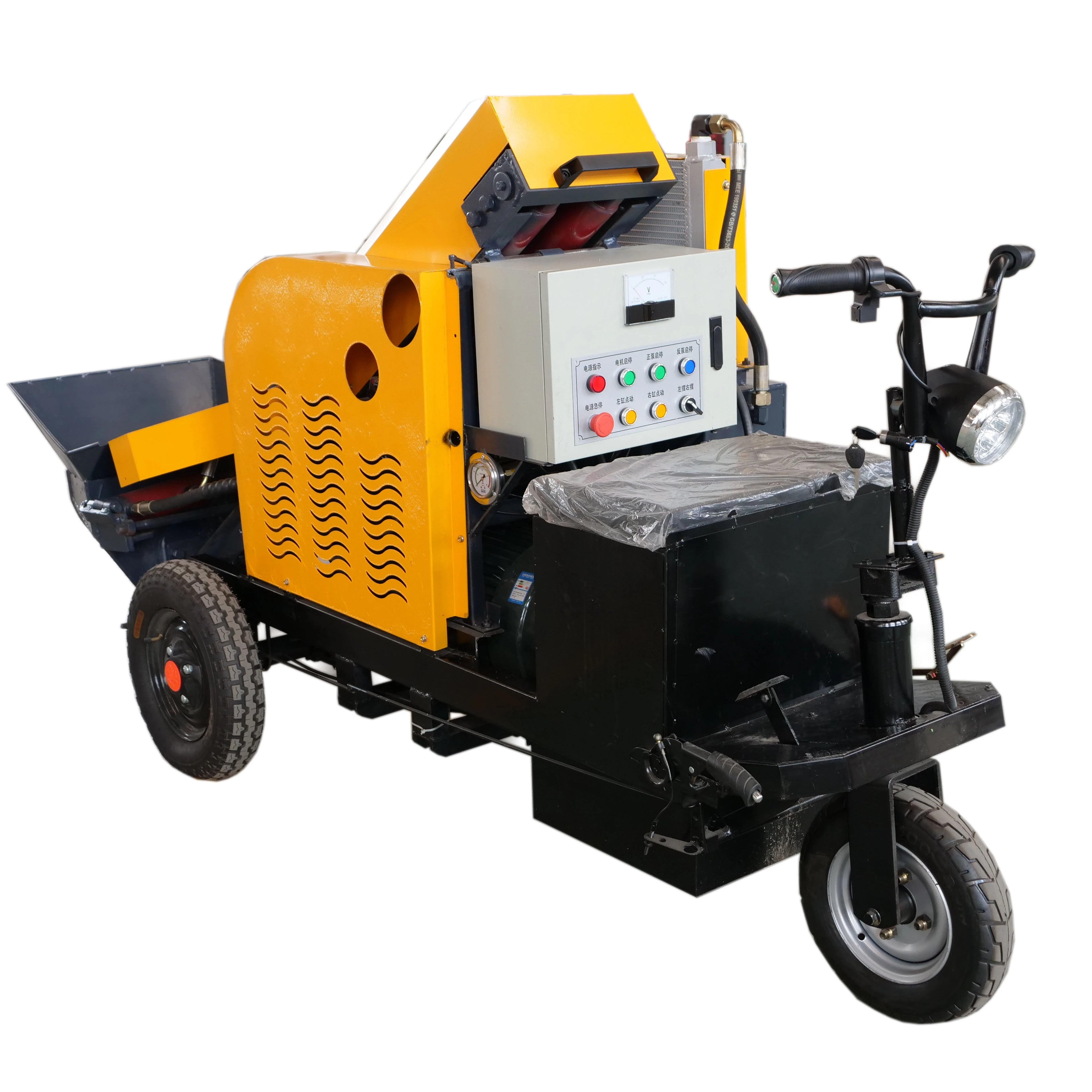 Mini  Electric Riding Concrete Pumps 20mm or 30mm for Fine Stone