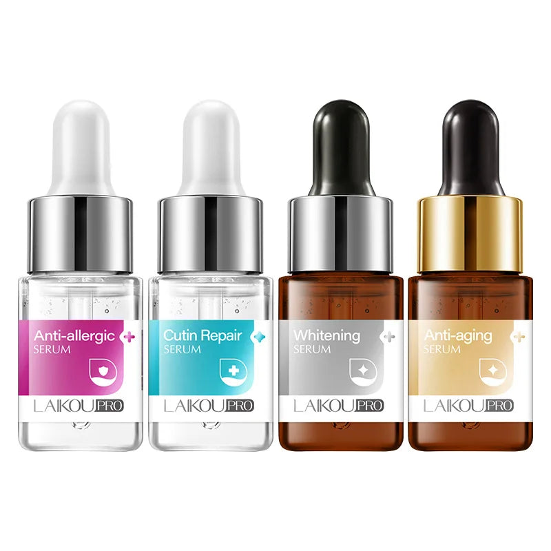 LAIKOU Wholesale 4 Color Whitening Anti-aging Anti-allergic Repair Cutin Pro Serum
