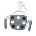 Electric Dental Chair Unit with LED Operating Light Oral Lamp for ENT Surgical Implant Surgery Dental Equipment