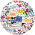 50PCS Cool Funny Snarky Word Sticker for Teens Car Skateboard Luggage Fashional Graffiti Sticker