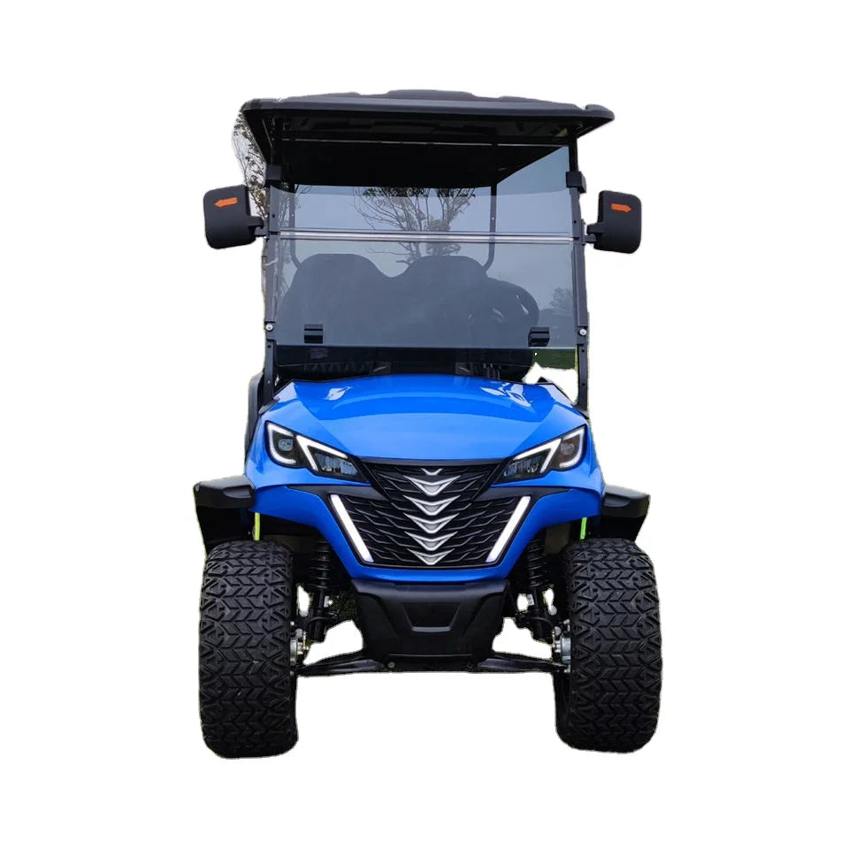 6 Seater with Off-Road Tire Gasoline Vehicle Golf Hunting Cart Gas Powered Golf Cart