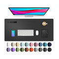 Non-Slip PU Leather Desk Pad Waterproof Office Desk Mat Large Mouse Pad Desk Writing Pad for Office and Home