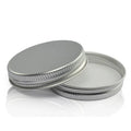 Body Scrub Aluminum Screw Cap 56mm 68mm 70mm 89mm 100mm Silver Aluminum-Plastic Cosmetic Jars Environment-Friendly Customizable