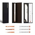 Hot Selling Nail Brush Custom Manicure Liner Design Metal Rose Gold Acrylic Extra Thin Private Label Kolinsky Nail Art Brushes
