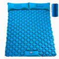 Outdoor Double Person Inflatable Mat Foot Stepping on Automatic Inflatable Sleeping Bed Camping Tent Mat