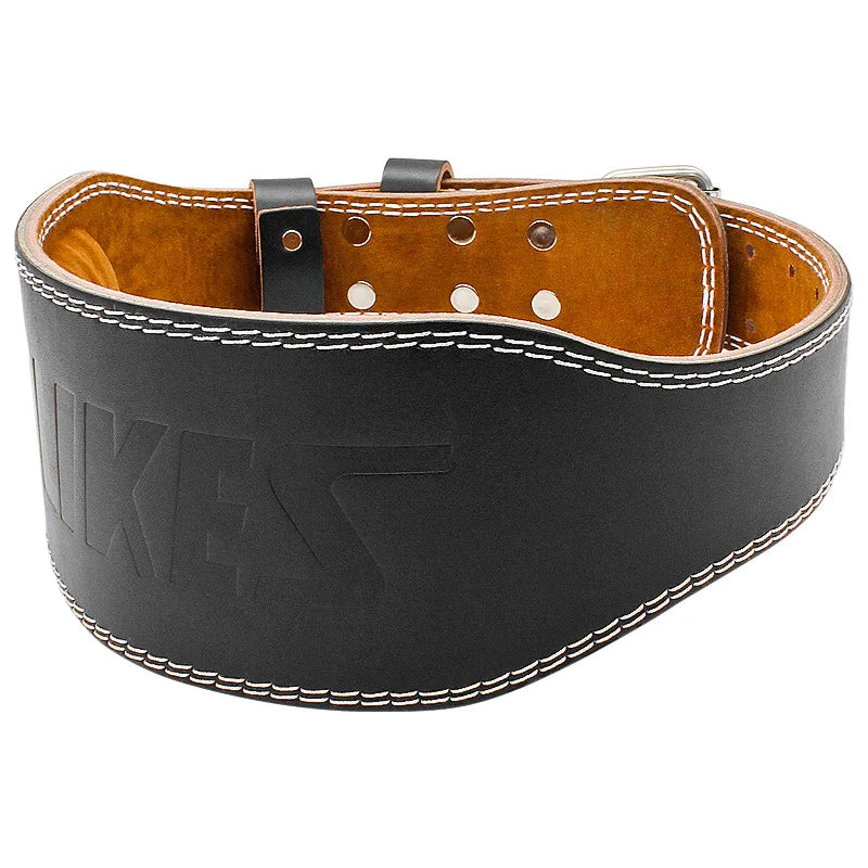 Belts Leather Deadlift Waist Support BSCI Factory Wholesale  Cowhide Belt for Weightlifting and Bodybuilding