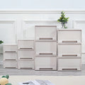 Waterproof Home Storage Box Container Bin Chest for Kids Toys Towel Drawer-type Baby Locker Combination Cabinet