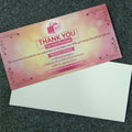 Stamping Business Card Custom Logo Thanks Greeting Cards Gold Promotion Film Lamination Coated Paper Custom Size Screen Printing