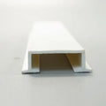 Plastic Pvc C Channel Profile Strip Clip-on Label Holder for Supermarket Shelves