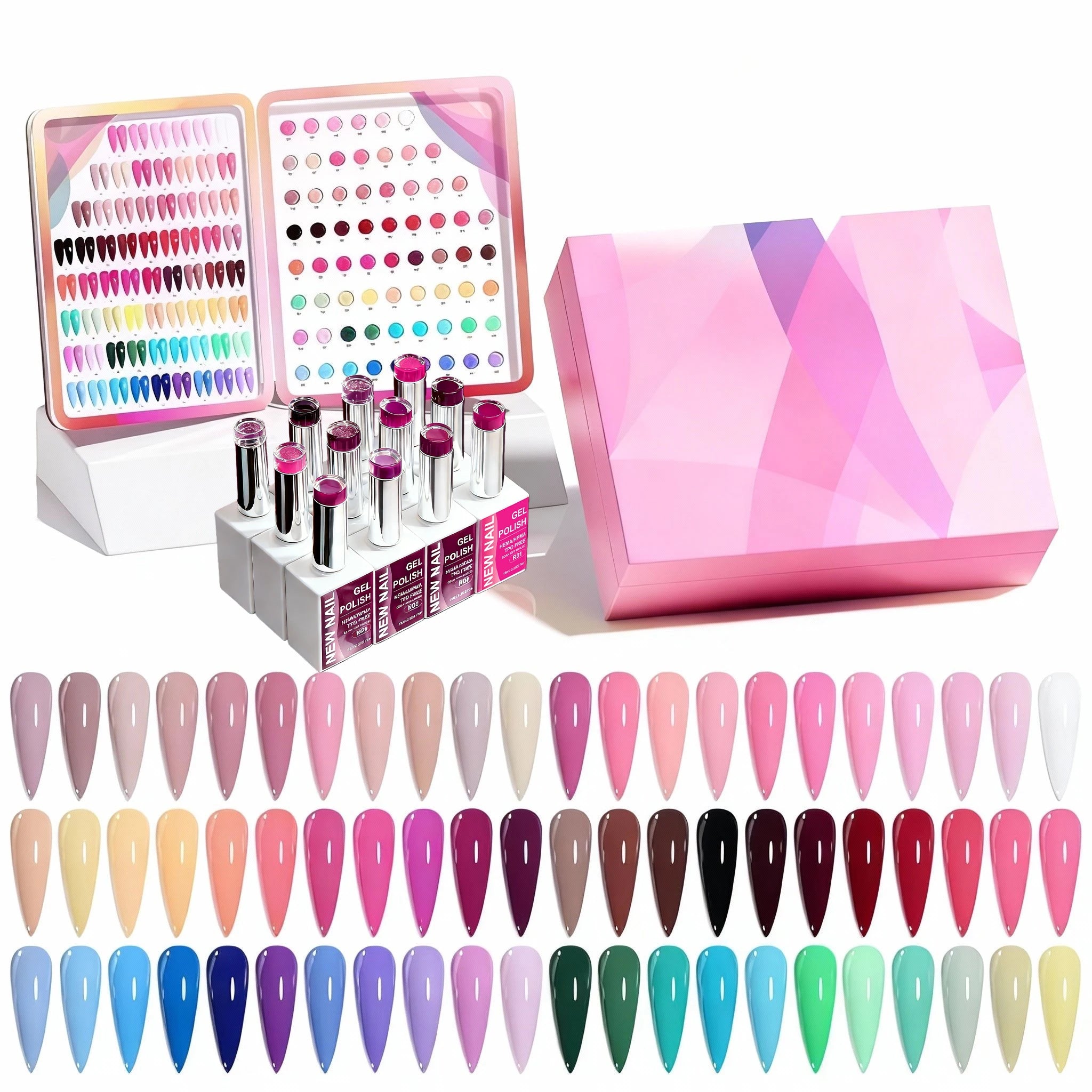 Summer Trending Product 360 Colors Gel Polish French Style Rich Pigment HEMA Free Nail Supplies UV Gel