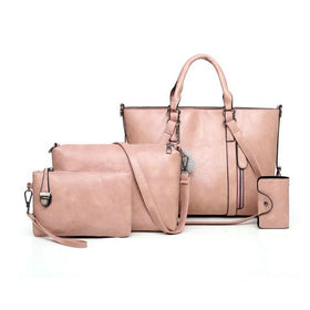 4pcs Set Women Handbag Ladies Bags Handbag Set Backpack Women Women Handbag Set